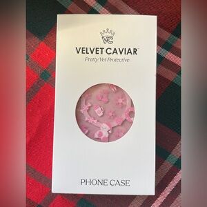Velvet Caviar Pink Christmas Glitter iPhone 16 pro max New